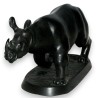 Rhinoceros sur socle bronze