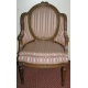 Bergère pour enfant style Louis XVI