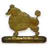‘Poodle’ door stop in gilded brass at  Moinat SA  - Antiques and home décor