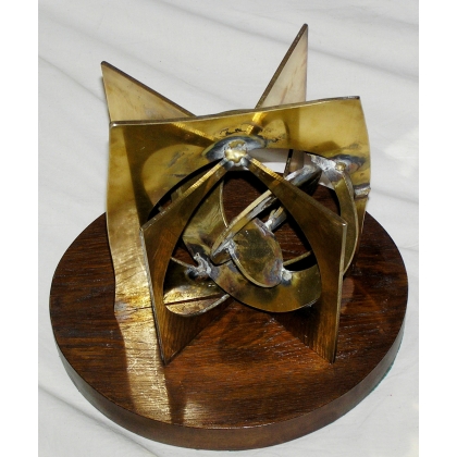 Brass sculpture, no. 110, dated by Moinat SA – Antiques and decorative arts