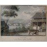 Gravure "Lucerne"  sur Moinat SA  - Antiquités décoration -  Gravures, Lithos