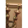  Set outils de cheminée en laiton sur  Moinat SA  - Antiquités décoration