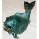 Goulot de fontaine en bronze "Poisson"