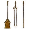  Set d'outils de cheminée "Boule" sur  Moinat SA  - Antiquités décoration