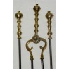  Set d'outils de cheminée "Boule" sur  Moinat SA  - Antiquités décoration