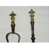 Pelle et pince de cheminée en fer/bronze sur  Moinat SA  - Antiquités décoration