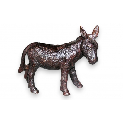 Petit âne en bronze