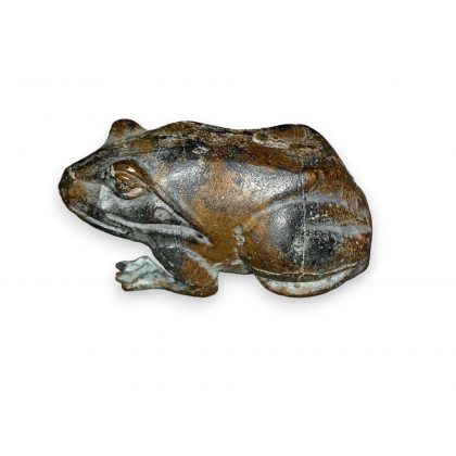Petite grenouille en bronze