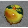 'Apple with foliage' table clock by Moinat SA – Antiques and home décor