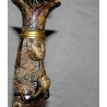  Lampe cariatide en corne et laiton sur  Moinat SA  - Antiquités décoration