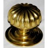 Brass door knob, designed by Moinat SA – Antiques and home décor