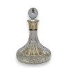 Ribbed crystal decanter, mounted on  Moinat SA  - Antiques and home décor