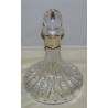 Ribbed crystal decanter, mounted on  Moinat SA  - Antiques and home décor