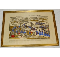 Litho "Passage du St-Bernard" d'EPINAL