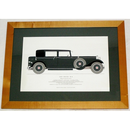 Radierung „STUTZ“ auf Moinat SA – Antiquitäten und Dekoration – Radierungen, Lithografien