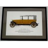 Engraving ‘1924 HUMBER Car’ by Moinat SA – Antiques and decorative items – Engravings, lithographs