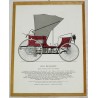 Radierung „Peugeot 1894“ auf Moinat SA – Antiquitäten und Dekoration – Radierungen, Lithografien