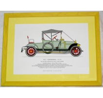 Gravure "Voiture VERMOREL"