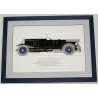 Engraving entitled ‘VAUXHALL Car’ by Moinat SA – Antiques and decorative items – Engravings, lithographs