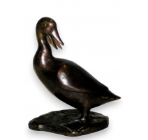 Canard en bronze