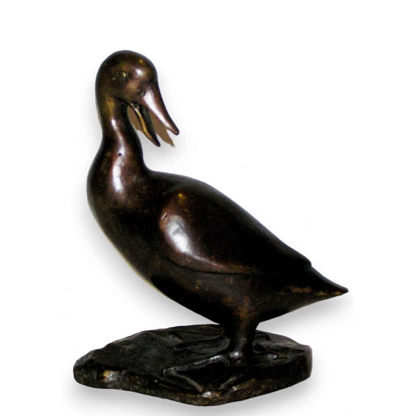 Canard en bronze