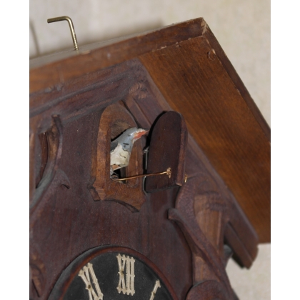 Carved wooden cuckoo (pediment) at Moinat SA – Antiques and home décor