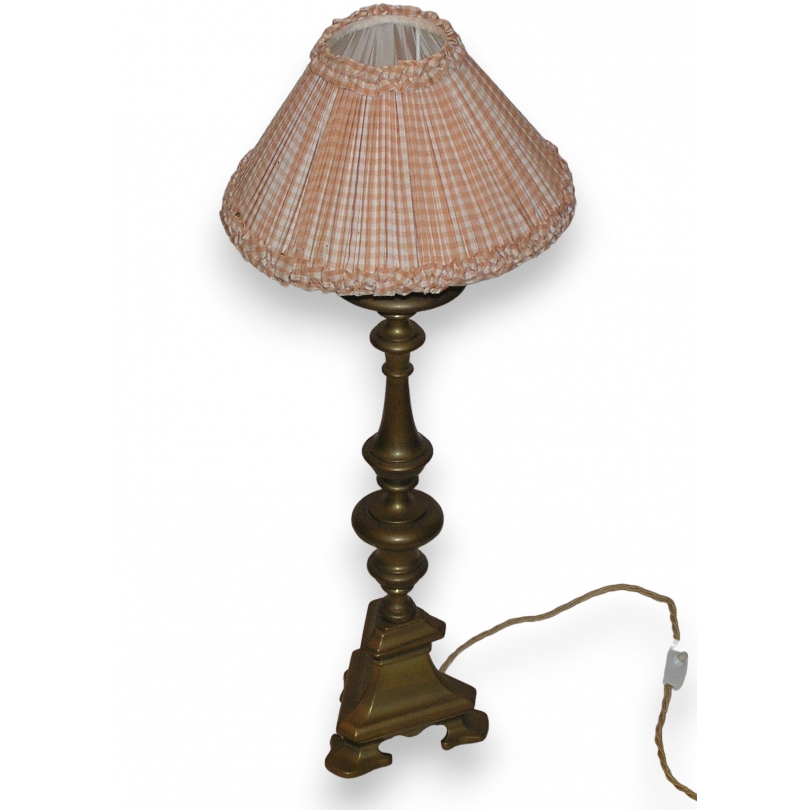 Candle holder converted into a lamp by  Moinat SA  - Antiques and home décor