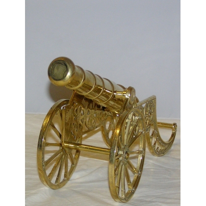 Polished brass cannon at  Moinat SA  - Antiques and home décor