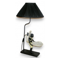 Lampe "Homme-panier"