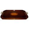 Plateau rectangulaire en acajou