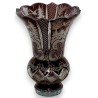 MAGION crystal vase, red, from Moinat SA – Antiques and home décor