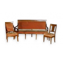 A Directoire set containing: A