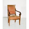 Directoire-style living room set, comprising 1 sofa, 2 armchairs and 2 chairs, by Moinat SA – Antiques and home décor