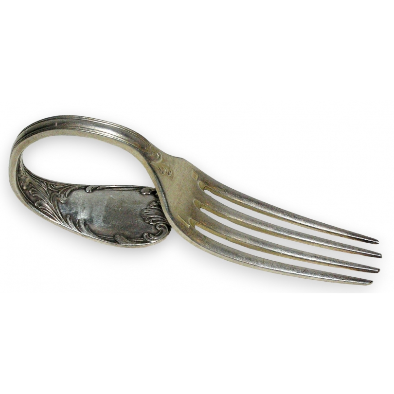 Lien de Serviette \"Fourchette\" en métal