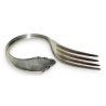 Lien de Serviette "Fourchette" en métal