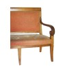 Directoire-style living room set, comprising 1 sofa, 2 armchairs and 2 chairs, by Moinat SA – Antiques and home décor