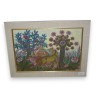 Paintings | Naïve oil on canvas, ‘Rencontre’, Moinat SA  – Antiques and home décor