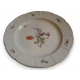 Assiette "Fleurs" en porcelaine de Ludwigsburg