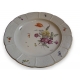 Assiette "Fleurs" en porcelaine de Ludwigsburg