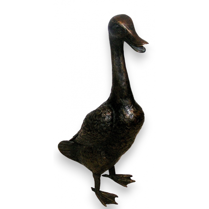 Canard en bronze