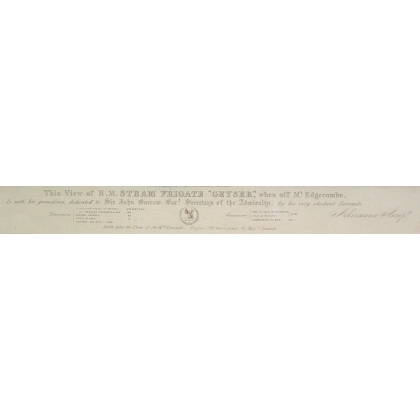 Engraving entitled ‘Boats’, in a mahogany frame, by Moinat SA – Antiques and decorative items – Engravings, lithographs