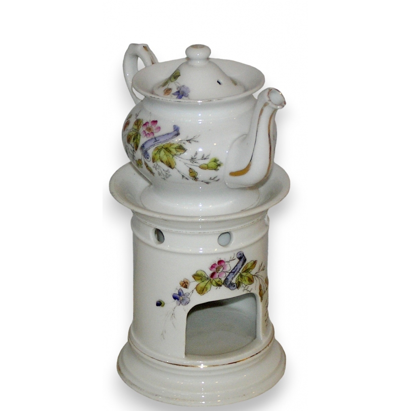 Tisanière en porcelaine