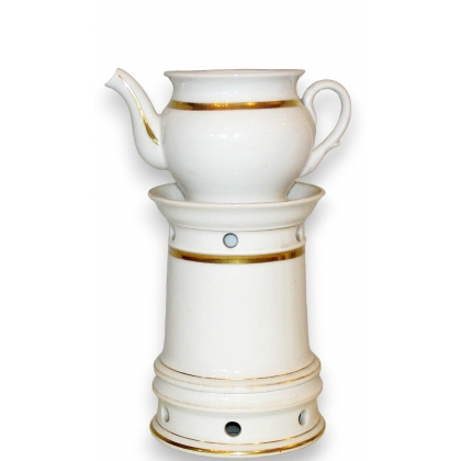Tisanière en porcelaine