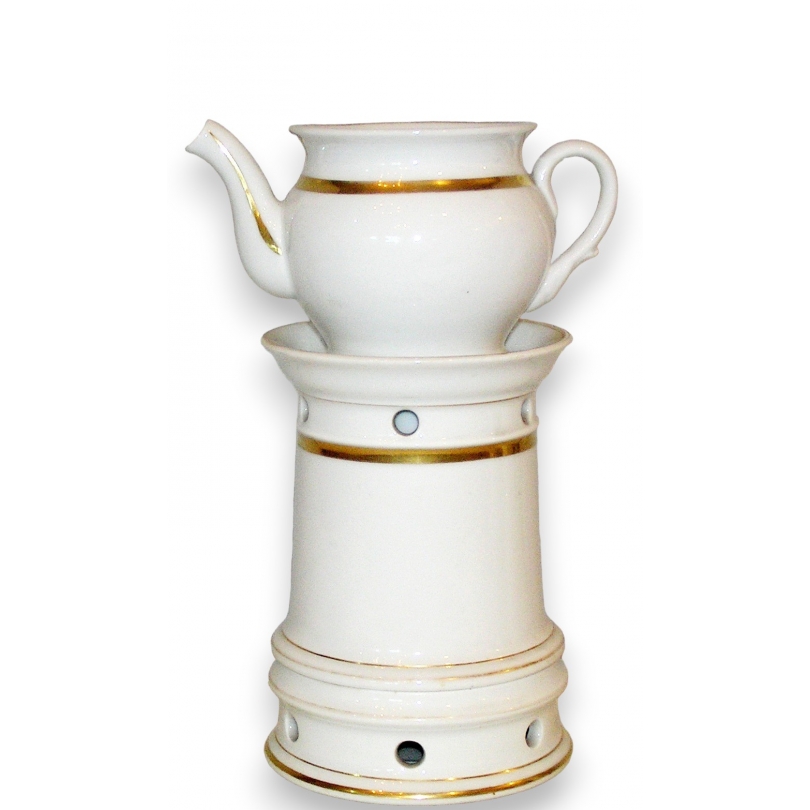  Tisanière en porcelaine sur  Moinat SA  - Antiquités décoration