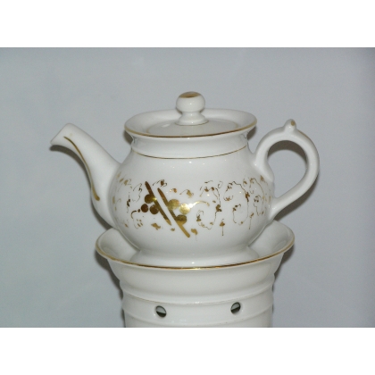  Tisanière en porcelaine sur  Moinat SA  - Antiquités décoration