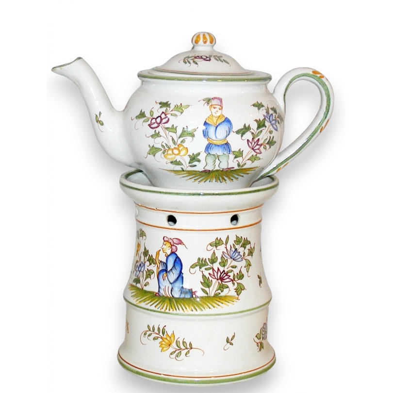 Tisanière en porcelaine