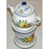 Porcelain teapot with floral decoration from Moinat SA – Antiques and home décor