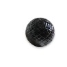 "Diamond" Amber glass ball, BLACK at  Moinat SA  - Antiques and home décor