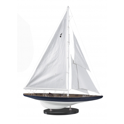 Maquette de voilier \"J-Yacht \'Rainbow\'