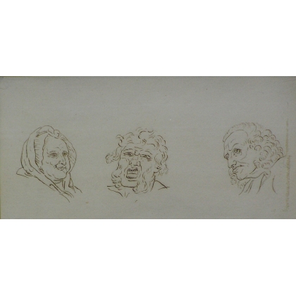 Gravure "Voltaire"  sur Moinat SA  - Antiquités décoration -  Gravures, Lithos